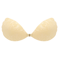 Butterfly-shaped Lace Front Closure Invisible Bra